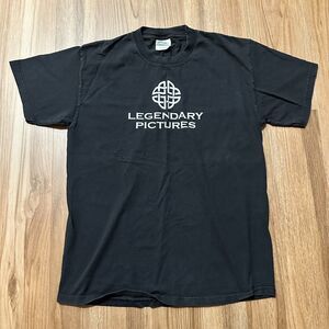 Legendary Pictures Black T Shirt Size Men’s Medium Graphic Logo Port & Company